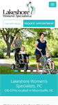 Mobile Screenshot of lakeshorewomen.com